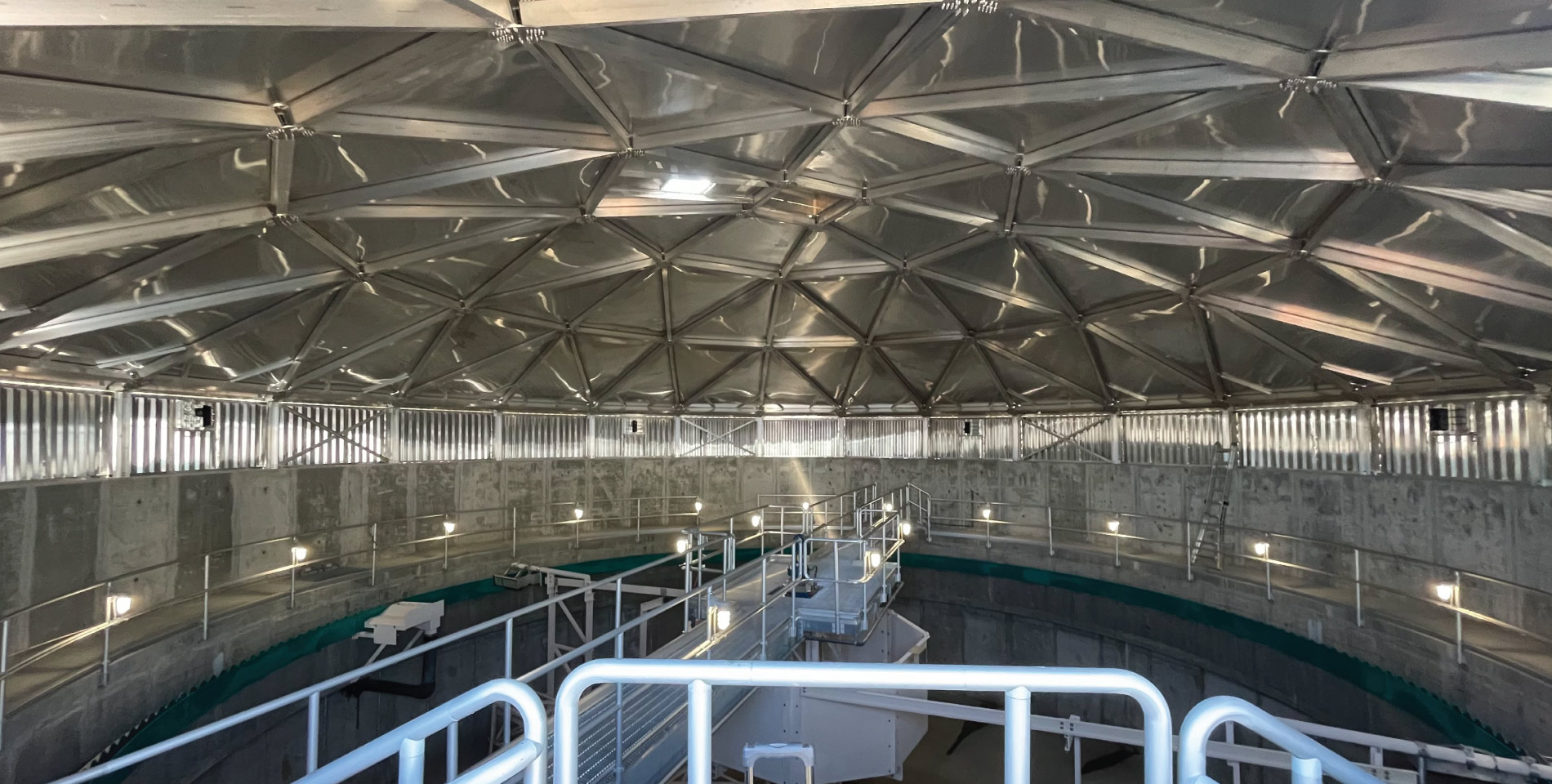 water treatment domes